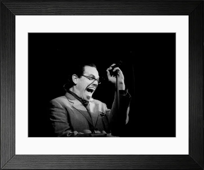 Framed Print : Kurt Elling, Pizza On the Park, London, 2002. Artist: Brian O Connor Framed Print : Kurt Elling, Pizza On the Park, London, 2002. Artist: Brian O Connor