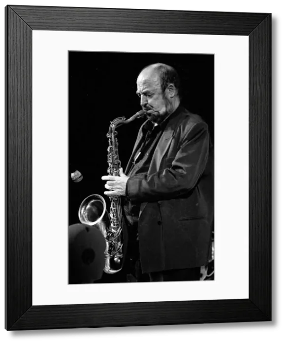 Framed Print : Danny Moss, Brecon Jazz Festival, Brecon, Powys, Wales, 2002. Artist: Brian O Connor Framed Print : Danny Moss, Brecon Jazz Festival, Brecon, Powys, Wales, 2002. Artist: Brian O Connor