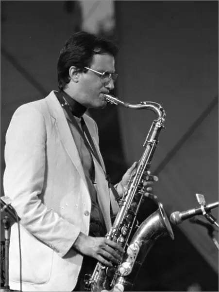 Michael Brecker, Capital Jazz, Knebworth, 1982. Artist: Brian O Connor