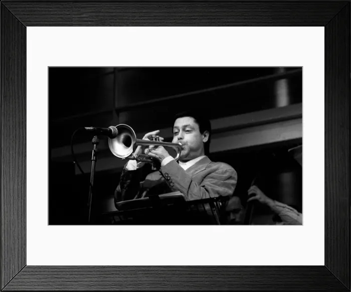 Framed Print : Guy Barker, Jazz Cafe, London, May 1994. Artist: Brian O Connor Framed Print : Guy Barker, Jazz Cafe, London, May 1994. Artist: Brian O Connor