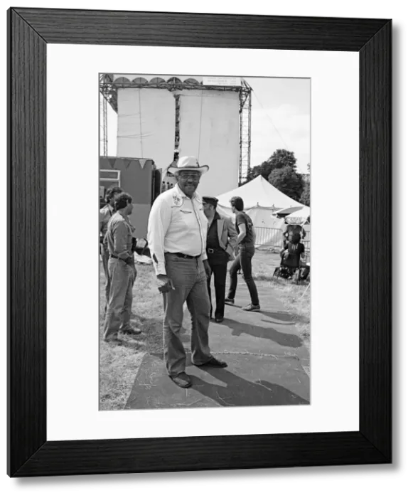 Framed Print : Leroy Vinnegar, Capital Jazz Festival, Knebworth, July 1982. Artist: Brian O Connor Framed Print : Leroy Vinnegar, Capital Jazz Festival, Knebworth, July 1982. Artist: Brian O Connor