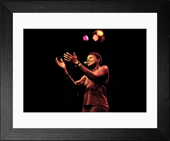 Framed Print : Lizz Wright, Brighton Pavilion, East Sussex, November 2005. Artist: Brian O Connor Framed Print : Lizz Wright, Brighton Pavilion, East Sussex, November 2005. Artist: Brian O Connor