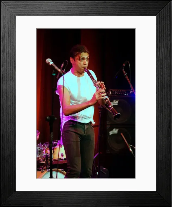 Framed Print : Arun Ghosh, Ropetackle Arts Centre, Shoreham, West Sussex, Jan 2016. Artist: Brian O Connor Framed Print : Arun Ghosh, Ropetackle Arts Centre, Shoreham, West Sussex, Jan 2016. Artist: Brian O Connor