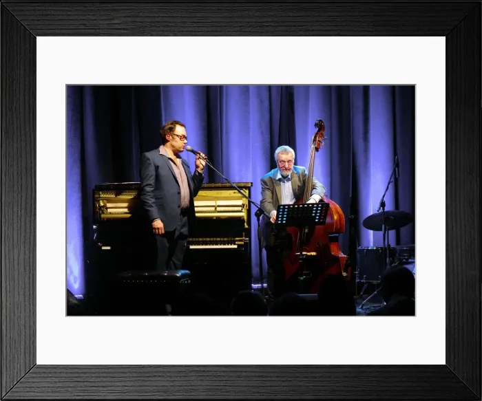 Framed Print : Dave Green and Gareth Williams, Ropetackle Arts Centre, Shoreham, West Sussex, Jan 2016 Framed Print : Dave Green and Gareth Williams, Ropetackle Arts Centre, Shoreham, West Sussex, Jan 2016