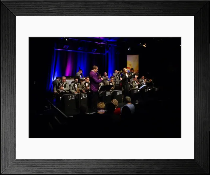Framed Print : Pete Long and Claire Martin, Ropetackle Arts Centre, Shoreham, West Sussex, Jan 2016 Framed Print : Pete Long and Claire Martin, Ropetackle Arts Centre, Shoreham, West Sussex, Jan 2016