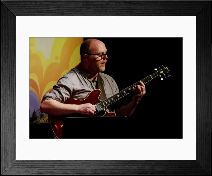 Framed Print : Mike Walker, Ropetackle Arts Centre, Shoreham, West Sussex, Jan 2016. Artist: Brian O Connor Framed Print : Mike Walker, Ropetackle Arts Centre, Shoreham, West Sussex, Jan 2016. Artist: Brian O Connor