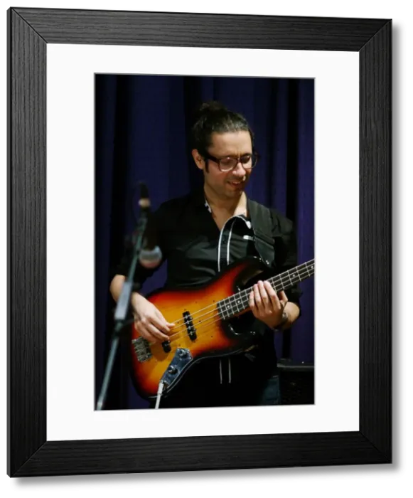 Framed Print : Ricardo Rodriguez, Watermill Jazz Club, Dorking, Surrey, Jan 2016. Artist: Brian O Connor Framed Print : Ricardo Rodriguez, Watermill Jazz Club, Dorking, Surrey, Jan 2016. Artist: Brian O Connor