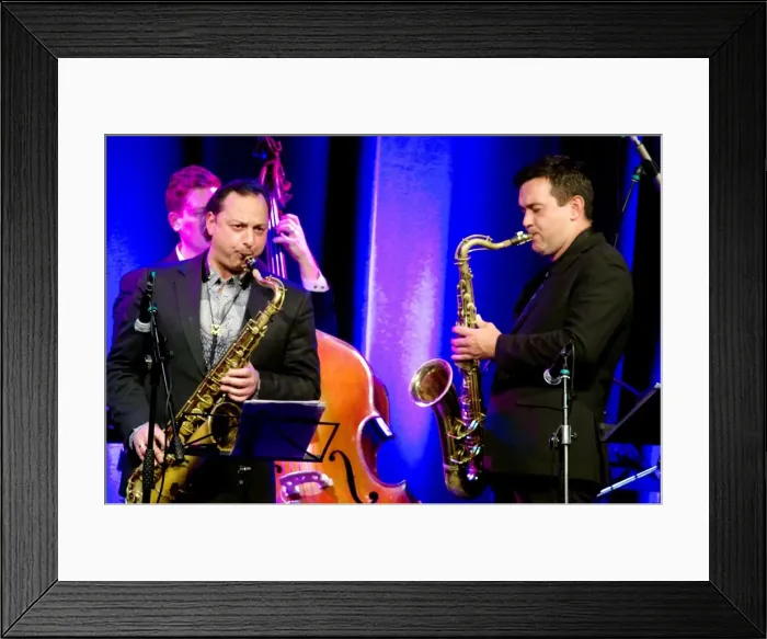 Framed Print : Brandon Allen and Alex Garnett, Ropetackle Arts Centre, Shoreham, West Sussex, Jan 2016 Framed Print : Brandon Allen and Alex Garnett, Ropetackle Arts Centre, Shoreham, West Sussex, Jan 2016