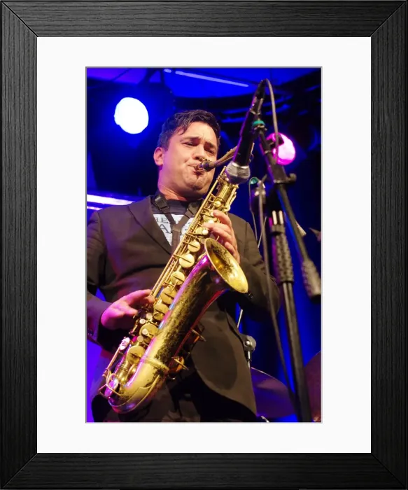 Framed Print : Brandon Allen, Ropetackle Arts Centre, Shoreham, West Sussex, Jan 2016. Artist: Brian O Connor Framed Print : Brandon Allen, Ropetackle Arts Centre, Shoreham, West Sussex, Jan 2016. Artist: Brian O Connor