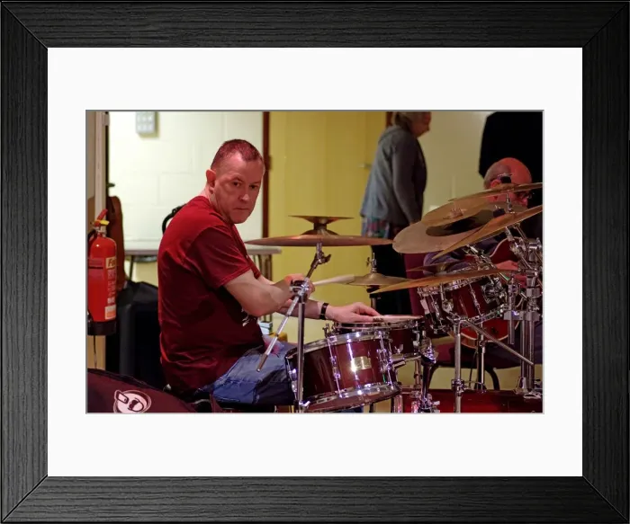 Framed Print : Mike Bradley, Steyning Jazz Club, Steyning, West Sussex, May 2016. Artist: Brian O Connor Framed Print : Mike Bradley, Steyning Jazz Club, Steyning, West Sussex, May 2016. Artist: Brian O Connor
