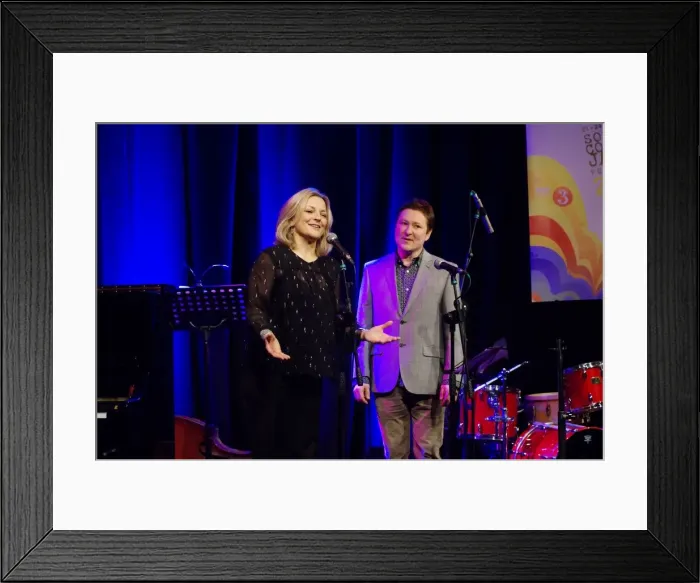Framed Print : Claire Martin and Julian Nicholas, Ropetackle Arts Centre, Shoreham, West Sussex, Jan 2016 Framed Print : Claire Martin and Julian Nicholas, Ropetackle Arts Centre, Shoreham, West Sussex, Jan 2016