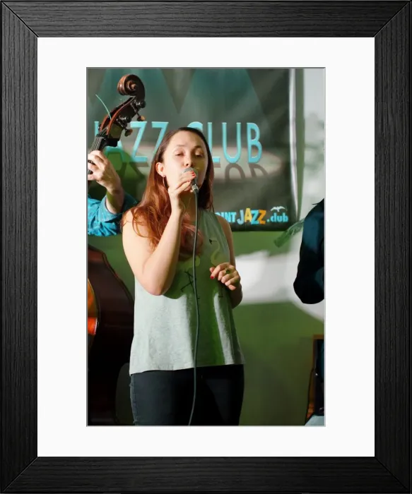 Framed Print : Abi Glasser, Seaford Head Golf Club, Seaford, Feb 2016. Artist: Brian O Connor Framed Print : Abi Glasser, Seaford Head Golf Club, Seaford, Feb 2016. Artist: Brian O Connor