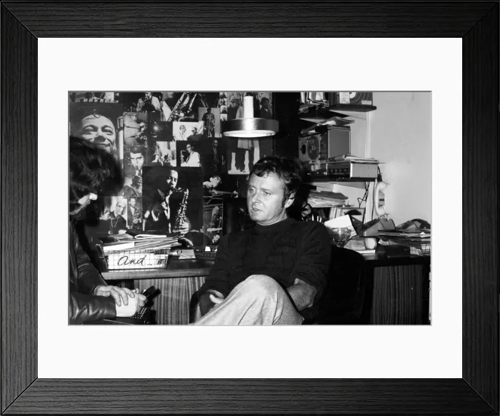Framed Print : Stan Getz, Ronnie Scotts, London, 1971. Artist: Brian O Connor Framed Print : Stan Getz, Ronnie Scotts, London, 1971. Artist: Brian O Connor