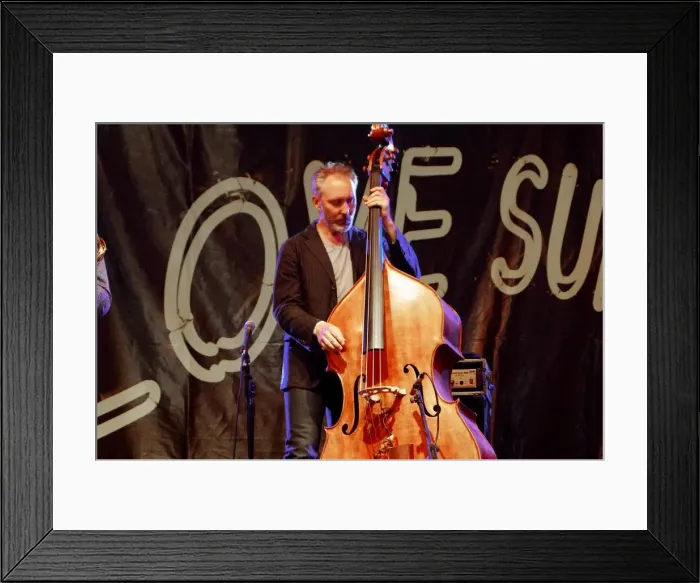 Framed Print : Reid Anderson, Love Supreme Jazz Festival, Glynde Place, East Sussex, July 2015. Artist Framed Print : Reid Anderson, Love Supreme Jazz Festival, Glynde Place, East Sussex, July 2015. Artist