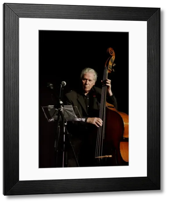 Framed Print : Herbie Flowers, Hawth, Crawley, West Sussex, Nov 2015. Artist: Brian O Connor Framed Print : Herbie Flowers, Hawth, Crawley, West Sussex, Nov 2015. Artist: Brian O Connor
