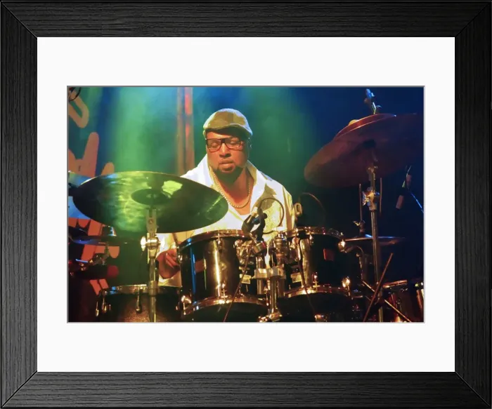Framed Print : Terreon Gully, Love Supreme Jazz Festival, Glynde Place, East Sussex, July 2015. Artist Framed Print : Terreon Gully, Love Supreme Jazz Festival, Glynde Place, East Sussex, July 2015. Artist