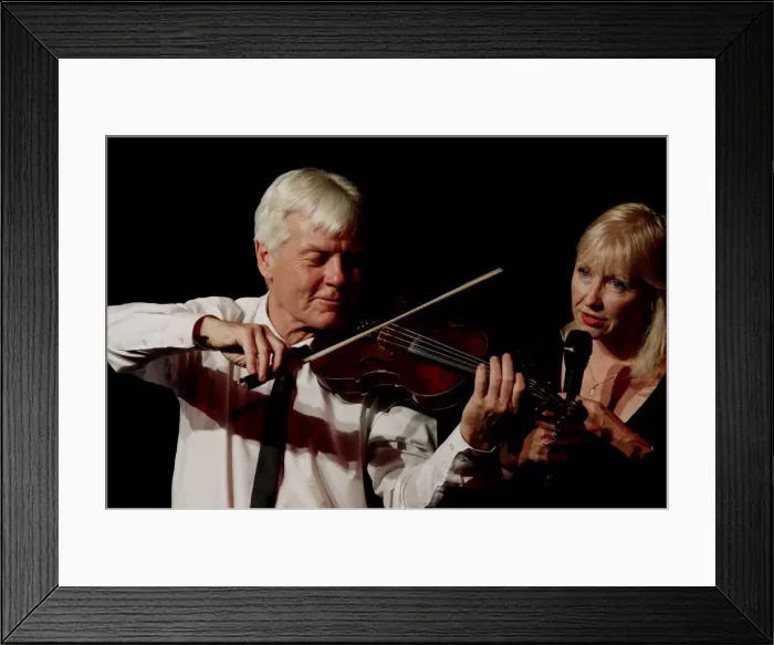 Framed Print : Mike Hatchard and Tina May, Hawth, Crawley, West Sussex, Nov 2015. Artist: Brian O Connor Framed Print : Mike Hatchard and Tina May, Hawth, Crawley, West Sussex, Nov 2015. Artist: Brian O Connor