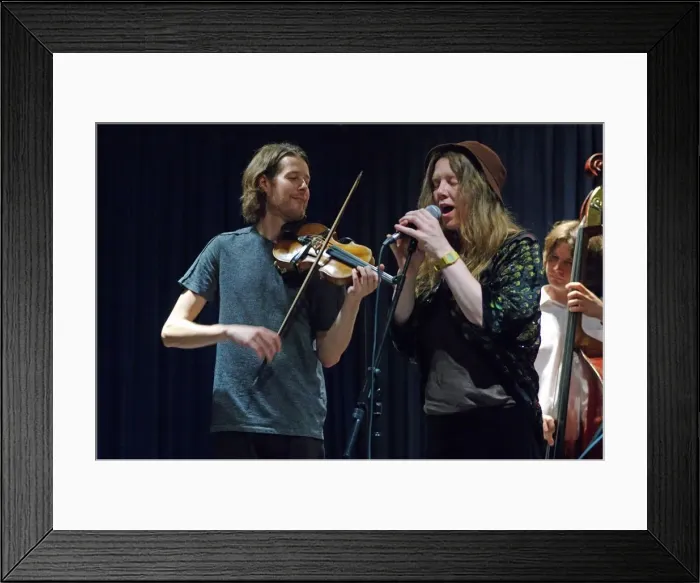 Framed Print : Louisa Jones (T. Gould), Watermill Jazz Club, Dorking, Surrey, Aug 2015. Artist: Brian O Connor Framed Print : Louisa Jones (T. Gould), Watermill Jazz Club, Dorking, Surrey, Aug 2015. Artist: Brian O Connor