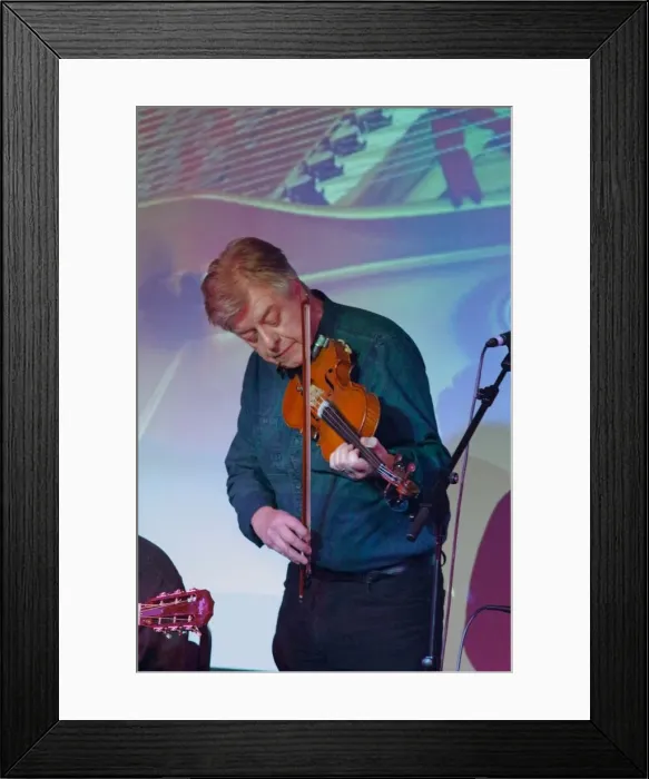 Framed Print : Mike Piggott, Crawley Blues Festival, Hawth, Crawley, Oct 2015. Artist: Brian O Connor Framed Print : Mike Piggott, Crawley Blues Festival, Hawth, Crawley, Oct 2015. Artist: Brian O Connor