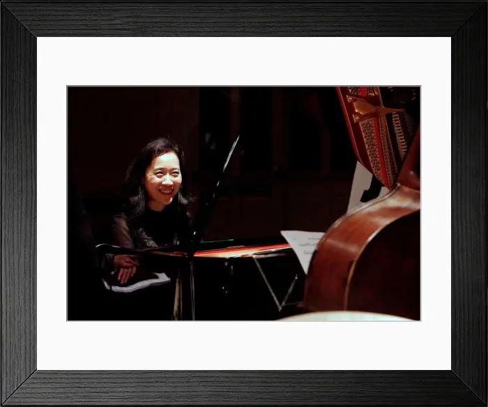 Framed Print : Helen Sung, Watermill Jazz Club, Dorking, Surrey, Nov 2015. Artist: Brian O Connor Framed Print : Helen Sung, Watermill Jazz Club, Dorking, Surrey, Nov 2015. Artist: Brian O Connor