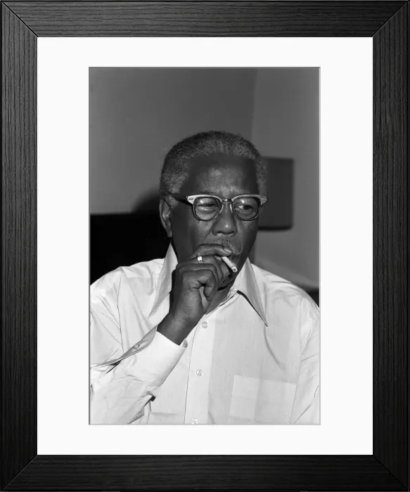 Framed Print : Roy Eldridge, London, 1975. Artist: Brian O Connor Framed Print : Roy Eldridge, London, 1975. Artist: Brian O Connor