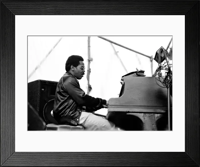 Framed Print : George Cables, Capital Jazz, Knebworth, Hertfordshire, July, 1981. Artist: Brian O Connor Framed Print : George Cables, Capital Jazz, Knebworth, Hertfordshire, July, 1981. Artist: Brian O Connor