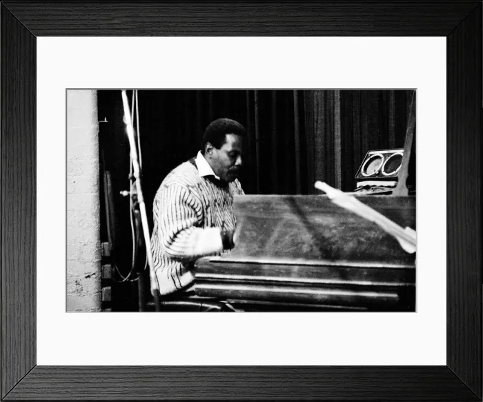 Framed Print : George Cables, Bass Clef, Hoxton Square, London, September 1989. Artist: Brian O Connor Framed Print : George Cables, Bass Clef, Hoxton Square, London, September 1989. Artist: Brian O Connor