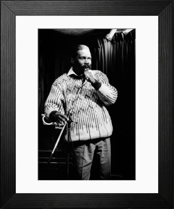 Framed Print : George Cables, Bass Clef, Hoxton Square, London, September 1989. Artist: Brian O Connor Framed Print : George Cables, Bass Clef, Hoxton Square, London, September 1989. Artist: Brian O Connor