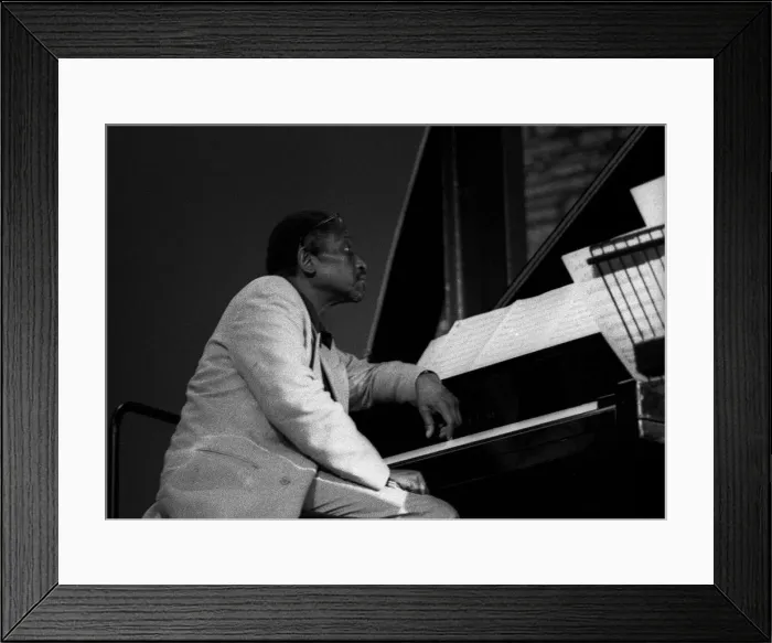 Framed Print : John Hicks, Brecon Jazz Festival, Brecon, Wales, August, 1999. Artist: Brian O Connor Framed Print : John Hicks, Brecon Jazz Festival, Brecon, Wales, August, 1999. Artist: Brian O Connor