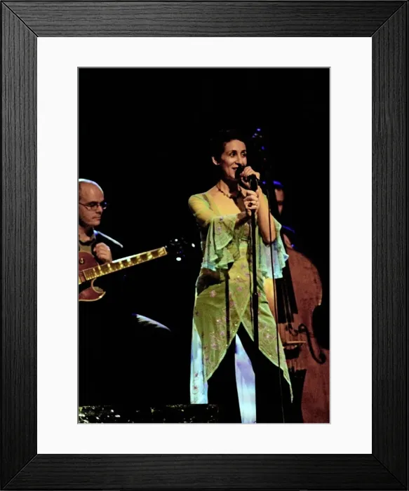 Framed Print : Stacey Kent, Chequer Mead, East Grinstead, October, 2003. Artist: Brian O Connor Framed Print : Stacey Kent, Chequer Mead, East Grinstead, October, 2003. Artist: Brian O Connor