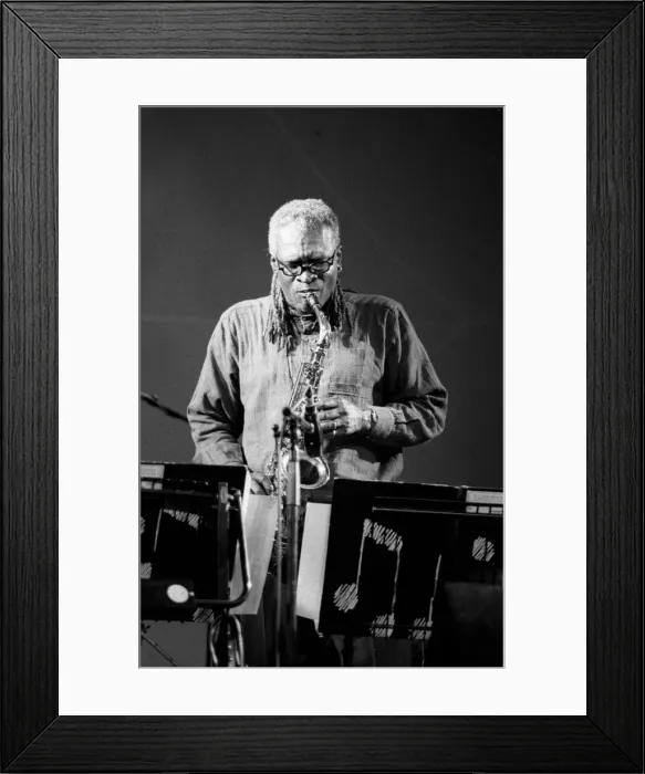 Framed Print : Bobby Watson, Brecon Jazz Festival, Brecon, Powys, Wales, August, 1999. Artist: Brian O Connor Framed Print : Bobby Watson, Brecon Jazz Festival, Brecon, Powys, Wales, August, 1999. Artist: Brian O Connor