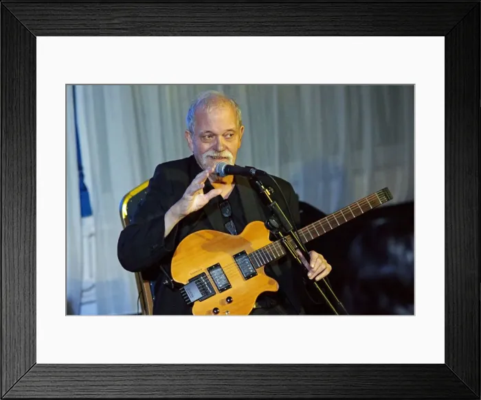 Framed Print : John Abercrombie, Watermill Jazz Club, Dorking, Surrey, November 29, 2016. Artist: Brian O Connor Framed Print : John Abercrombie, Watermill Jazz Club, Dorking, Surrey, November 29, 2016. Artist: Brian O Connor