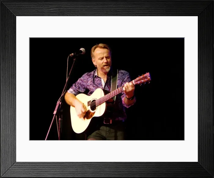 Framed Print : Geoff Achison, Hawth, Crawley, West Sussex, March 17, 2017. Artist: Brian O Connor Framed Print : Geoff Achison, Hawth, Crawley, West Sussex, March 17, 2017. Artist: Brian O Connor
