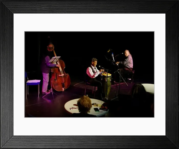 Framed Print : Geoff Castle, Val Mannix and Frank Holder, Hawth, Crawley, West Sussex, March 19, 2017 Framed Print : Geoff Castle, Val Mannix and Frank Holder, Hawth, Crawley, West Sussex, March 19, 2017