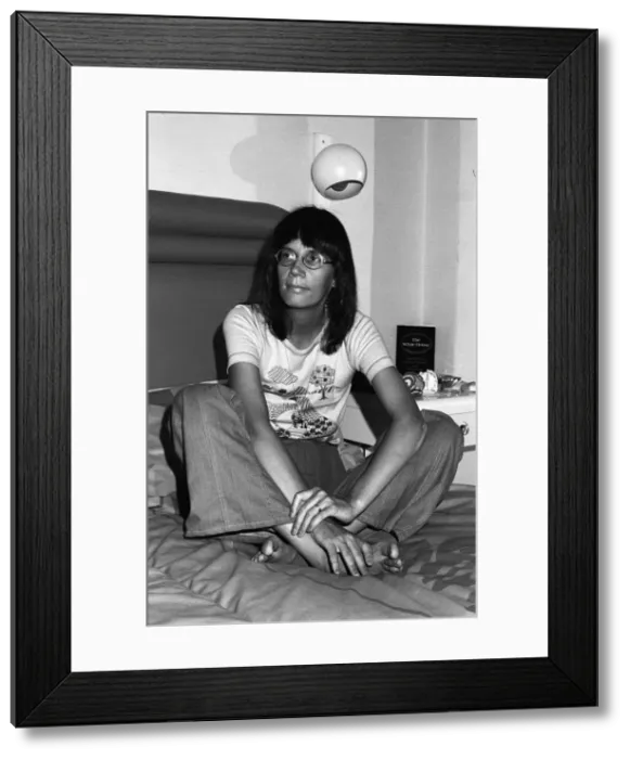 Framed Print : Joanne Brackeen, London, 1976. Artist: Brian O Connor Framed Print : Joanne Brackeen, London, 1976. Artist: Brian O Connor