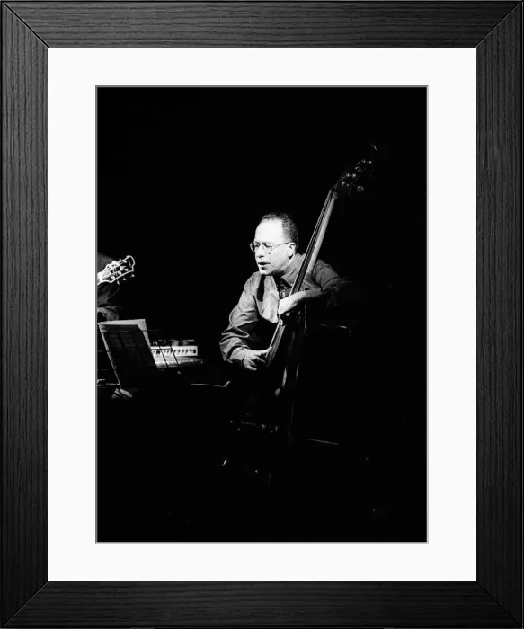 Framed Print : Eddie Gomez, Ronnie Scotts, London, July 2000. Artist: Brian O Connor Framed Print : Eddie Gomez, Ronnie Scotts, London, July 2000. Artist: Brian O Connor