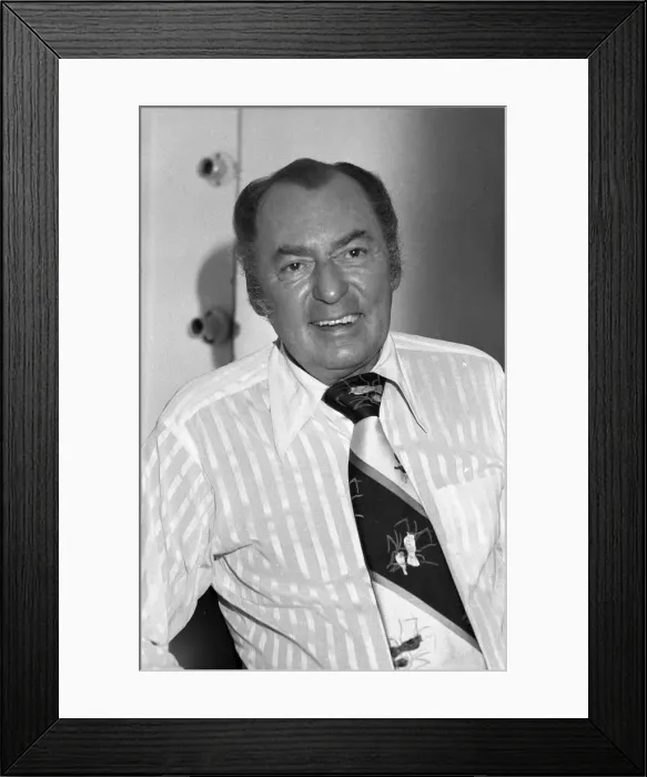Framed Print : Woody Herman, Ronnie Scotts, London, 1976. Artist: Brian O Connor Framed Print : Woody Herman, Ronnie Scotts, London, 1976. Artist: Brian O Connor