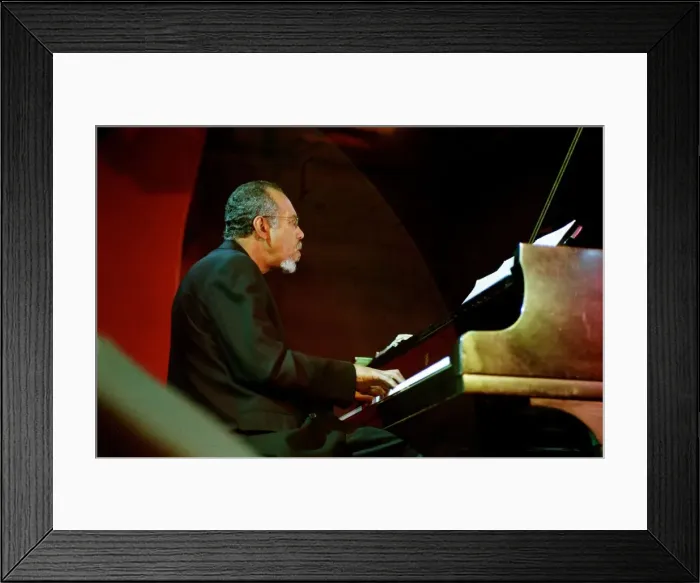 Framed Print : Stanley Cowell, Brecon Jazz Festival, Brecon, 12 August, 2005. Artist: Brian O Connor Framed Print : Stanley Cowell, Brecon Jazz Festival, Brecon, 12 August, 2005. Artist: Brian O Connor