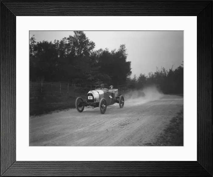 Framed Print : HE 14 / 40 2120 cc, Inter-Varsity Hillclimb, Tring, Hertfordshire, 5 March 1921. Artist: Bill Brunell Framed Print : HE 14 / 40 2120 cc, Inter-Varsity Hillclimb, Tring, Hertfordshire, 5 March 1921. Artist: Bill Brunell
