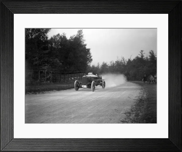 Framed Print : Vauxhall 30 / 98, Inter-Varsity Hillclimb, Tring, Hertfordshire, 5 March 1921. Artist: Bill Brunell Framed Print : Vauxhall 30 / 98, Inter-Varsity Hillclimb, Tring, Hertfordshire, 5 March 1921. Artist: Bill Brunell