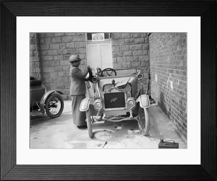 Framed Print : 1913 Arden 10hp car. Artist: Bill Brunell Framed Print : 1913 Arden 10hp car. Artist: Bill Brunell