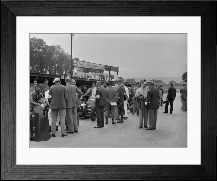 Framed Print : Austin OHC 744 cc, Donington Park Race Meeting, Leicestershire, 1936. Artist: Bill Brunell Framed Print : Austin OHC 744 cc, Donington Park Race Meeting, Leicestershire, 1936. Artist: Bill Brunell