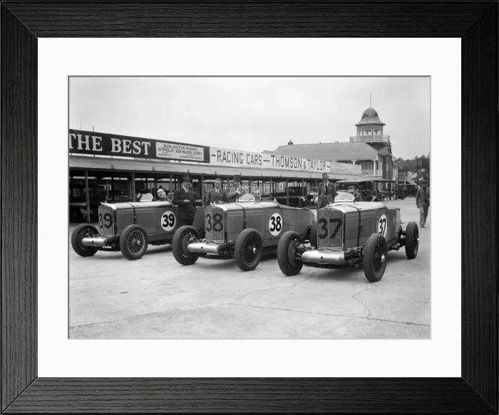 Framed Print : Talbot 105s of John Cobb and Tim Rose-Richards at the BRDC 500 Mile Race, Brooklands, 1931 Framed Print : Talbot 105s of John Cobb and Tim Rose-Richards at the BRDC 500 Mile Race, Brooklands, 1931