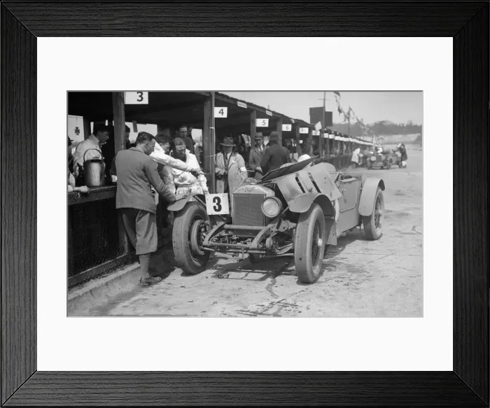 Framed Print : Dudley Froy and George Fields Invicta at the JCC Double Twelve race, Brooklands, 8 / 9 May 1931 Framed Print : Dudley Froy and George Fields Invicta at the JCC Double Twelve race, Brooklands, 8 / 9 May 1931
