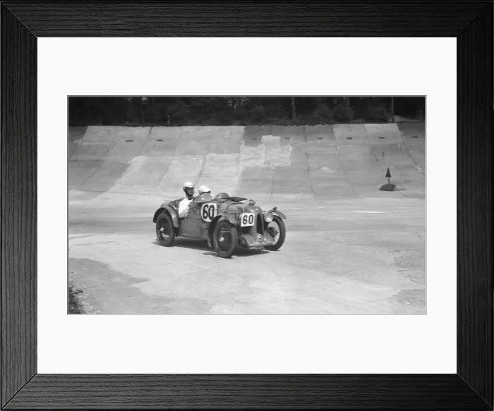 Framed Print : MG C of the Earl of March and CS Staniland, winner of the JCC Double Twelve race, Brooklands, 1931 Framed Print : MG C of the Earl of March and CS Staniland, winner of the JCC Double Twelve race, Brooklands, 1931