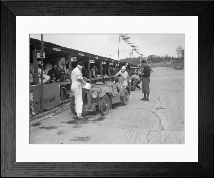 Framed Print : MG C type of the Earl of March and CS Staniland, JCC Double Twelve race, Brooklands, 8 / 9 May 1931 Framed Print : MG C type of the Earl of March and CS Staniland, JCC Double Twelve race, Brooklands, 8 / 9 May 1931