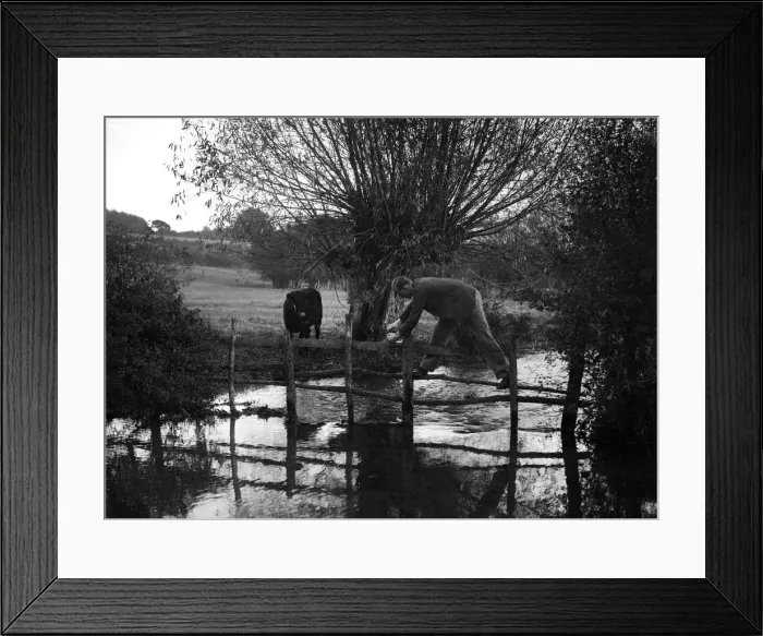 Framed Print : Man taking part in the Bugatti Owners Club car treasure hunt, 25 October 1931. Artist: Bill Brunell Framed Print : Man taking part in the Bugatti Owners Club car treasure hunt, 25 October 1931. Artist: Bill Brunell