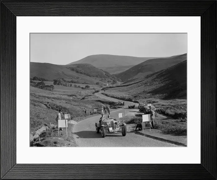 Framed Print : K Hutchisons winning Allard Special leading R Fieldings Jaguar SS at the Blackpool Rally, 1939 Framed Print : K Hutchisons winning Allard Special leading R Fieldings Jaguar SS at the Blackpool Rally, 1939