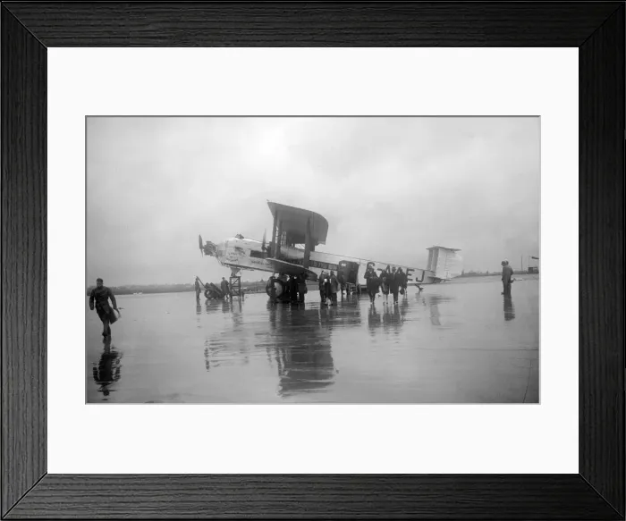 Framed Print : Armstrong Whitworth Argosy, Croydon Aerodrome, 25 April 1931. Artist: Bill Brunell Framed Print : Armstrong Whitworth Argosy, Croydon Aerodrome, 25 April 1931. Artist: Bill Brunell