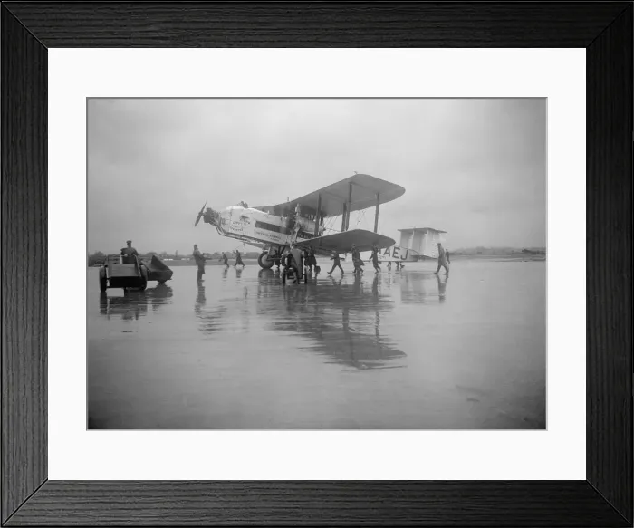Framed Print : Armstrong Whitworth Argosy, Croydon Aerodrome, 25 April 1931. Artist: Bill Brunell Framed Print : Armstrong Whitworth Argosy, Croydon Aerodrome, 25 April 1931. Artist: Bill Brunell